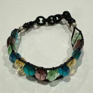 Colorful/Transparent Stones Bracelet